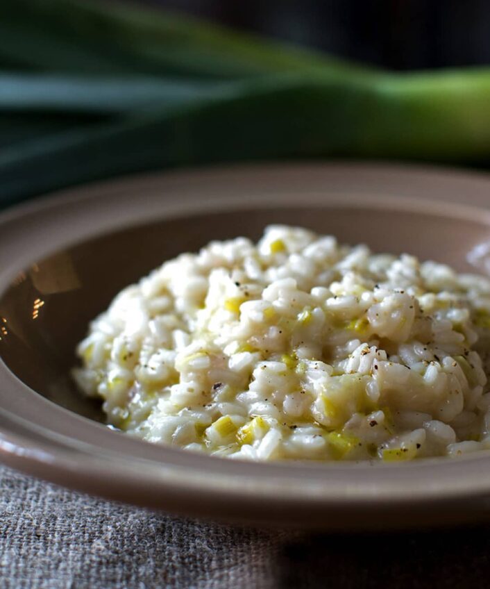 Risotto Aux Poireaux Stefano Faita