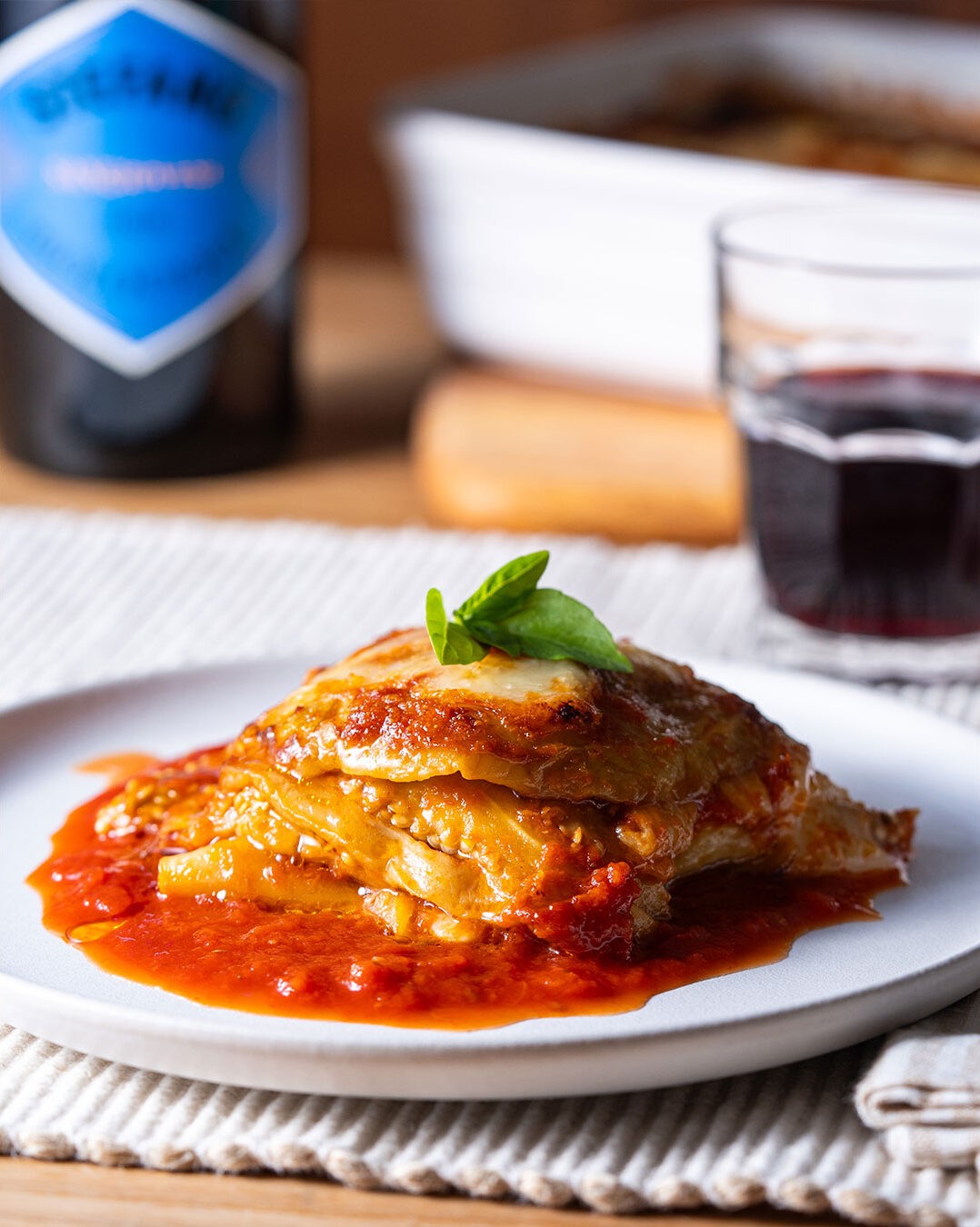 Eggplant parmigiana