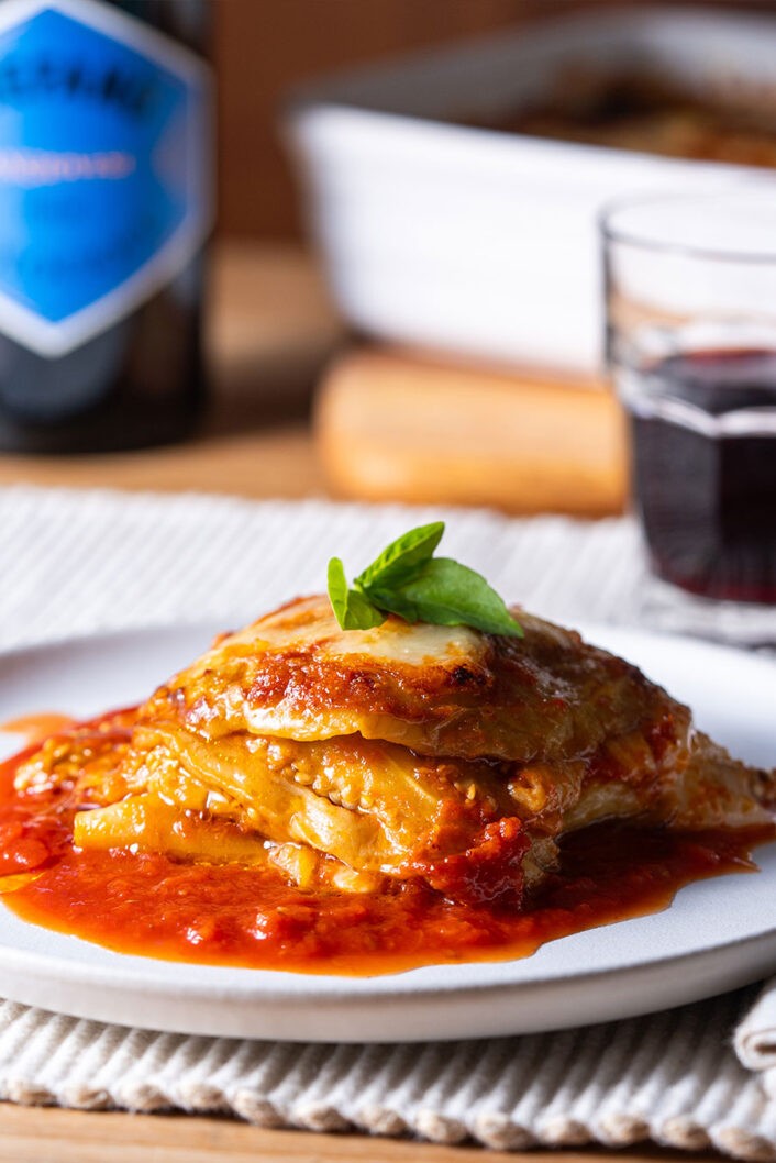 Eggplant parmigiana