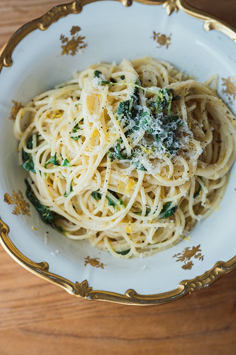 Spaghetti al limone