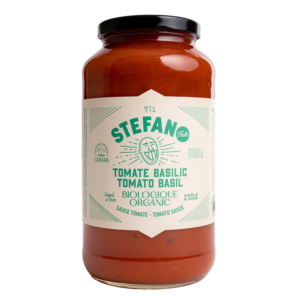 Stefano Faita Organic Tomato Basil Sauce 