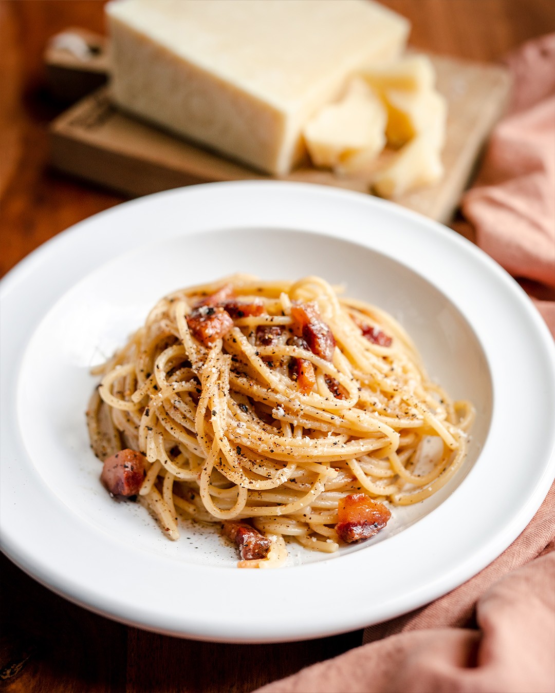 Spaghetti alla gricia: recette de Stefano Faita