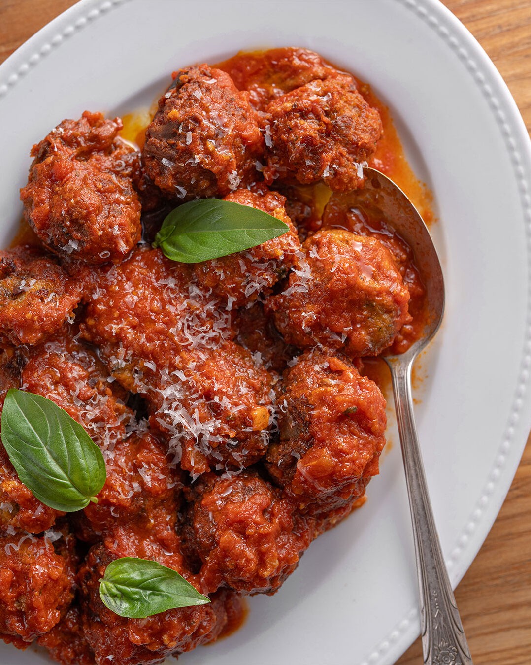 Boulettes d'aubergine à la Norma