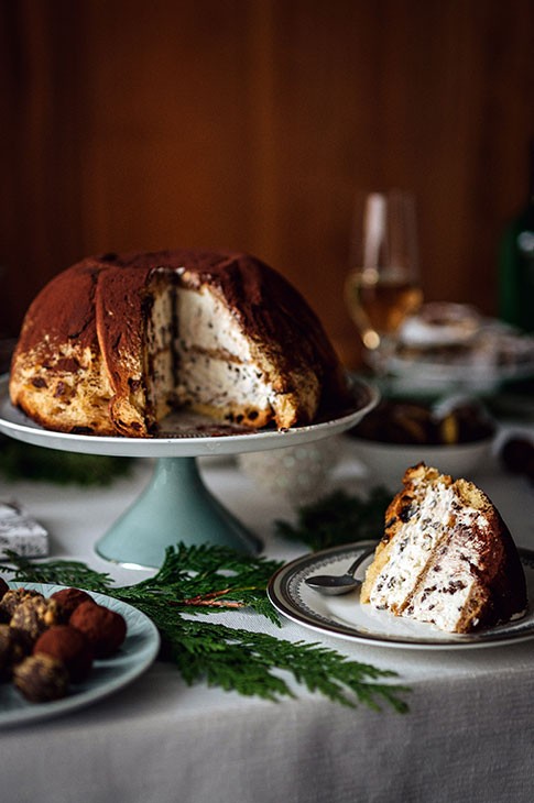 Zuccotto, un dessert toscan qui était autrefois réservé à la noblesse. 