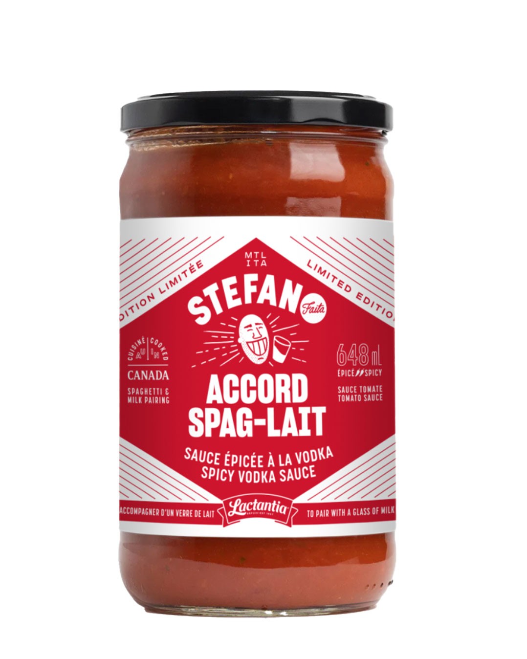 Sauce vodka épicée Stefano