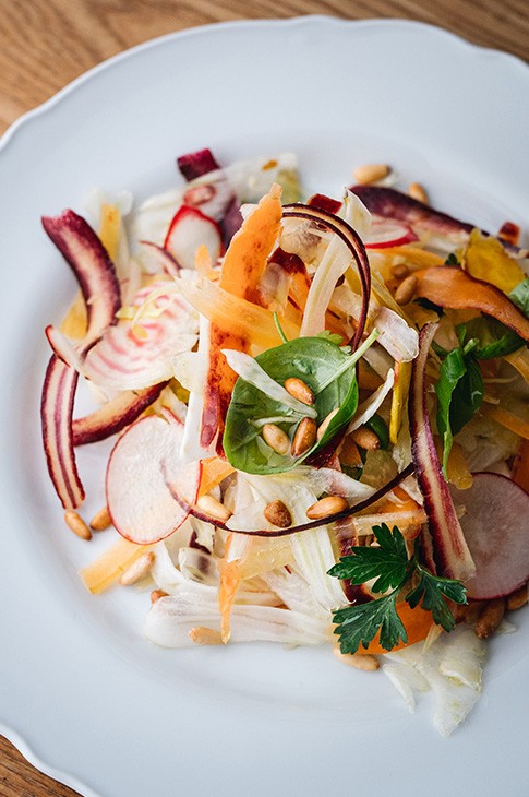 Salade de légumes racines